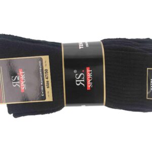 RIESE - Herren Tennissocken 4er Pack - Schwarz Socken